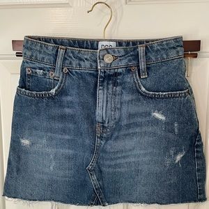 Urban Outfitters BDG Denim Jean Cut-off Skirt Size XS